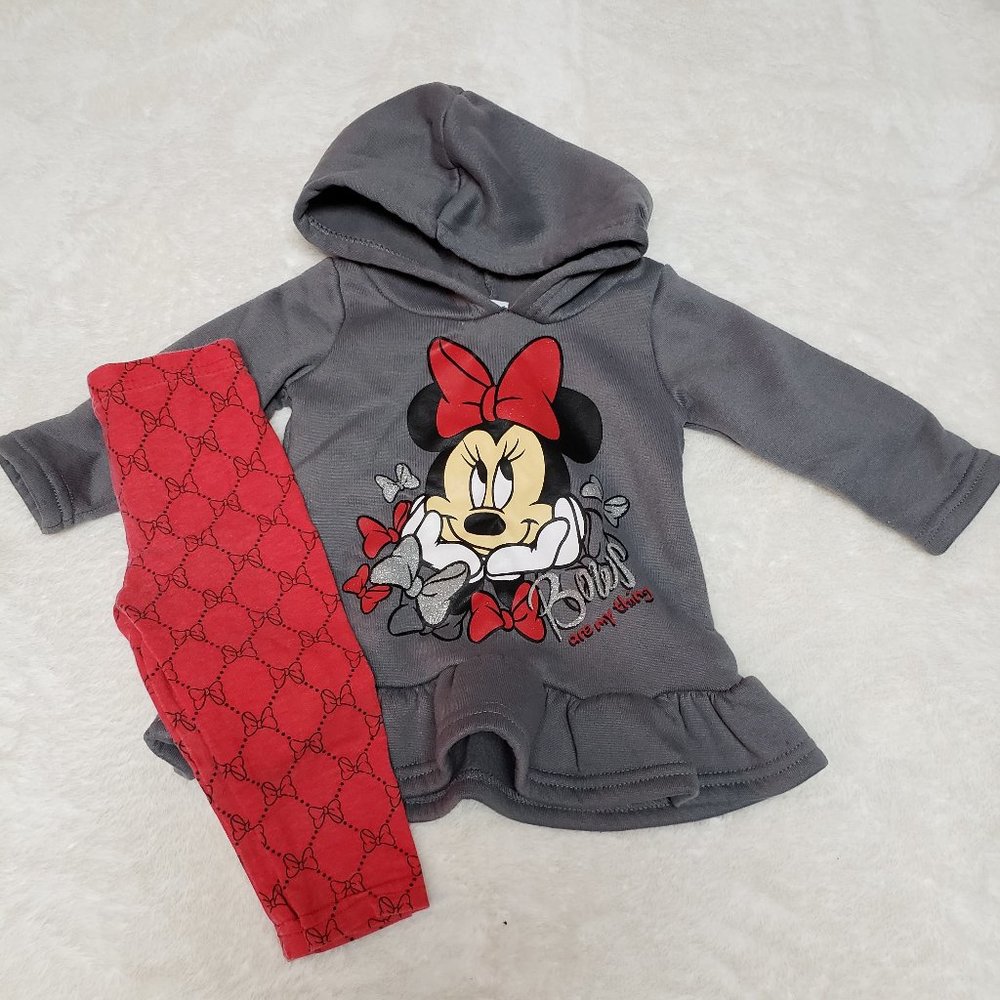 Disney's Minnie Mouse Sweatshirt Set